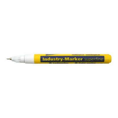 Industri marker 0,8 mm HVID rund spids (model 0877)
